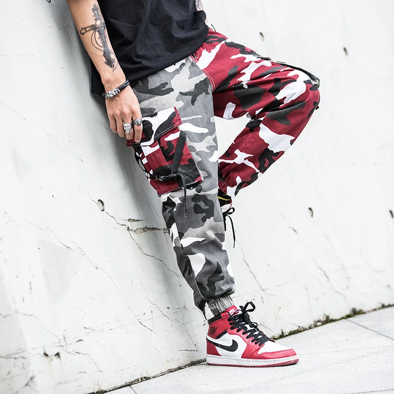 red military pants