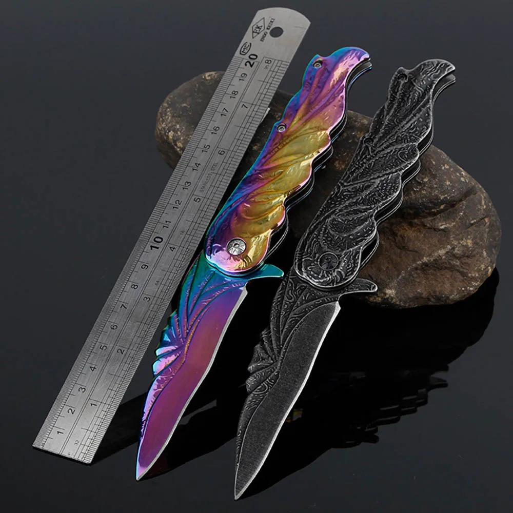

AZRAEL OD065 Portable Folding Knife Stainless Tactical Rescue Survival Hunting Handle Outdoor Hand Tools Edc