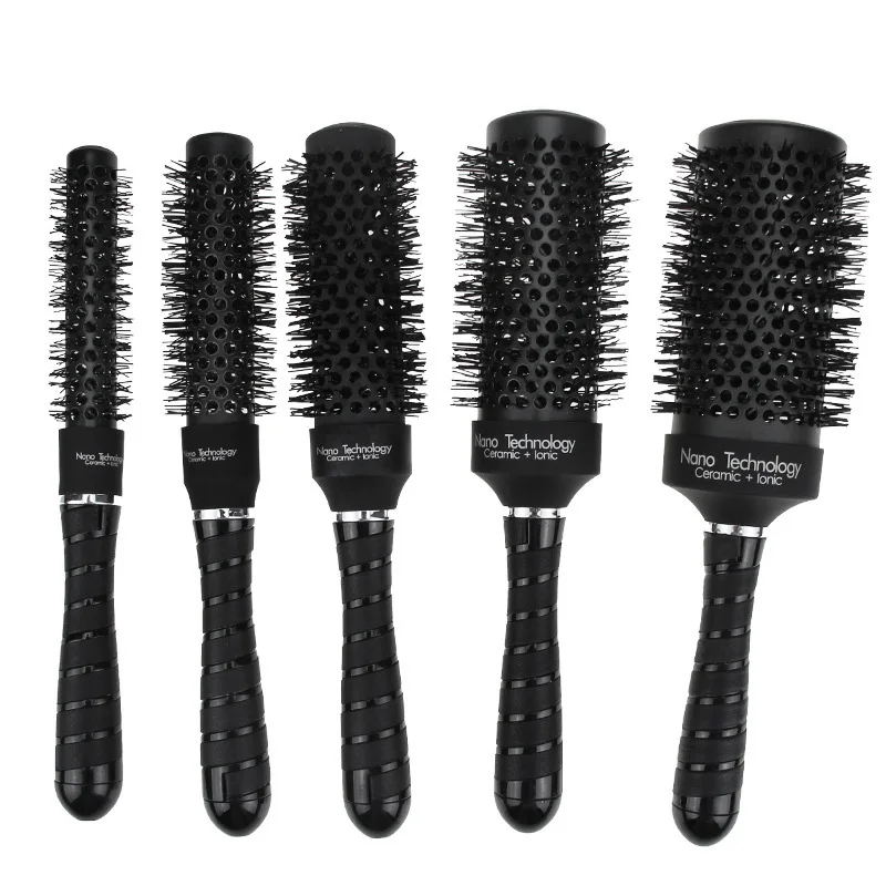 

Hair Brush, Air Hair Drying Brush In 5 Piece Set Ceramic + Ionic Round Hair Brush