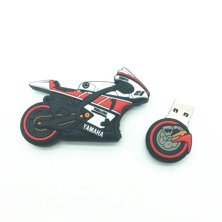 Горячая Распродажа флеш-накопитель moto usb флеш-накопитель 16gb moto rcycle флеш-накопитель 32GB мультфильм 4GB usb 2,0 карта памяти 8GB Подарочная флеш-карта