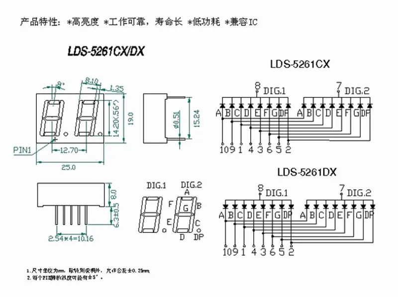 0.56 led  Display 