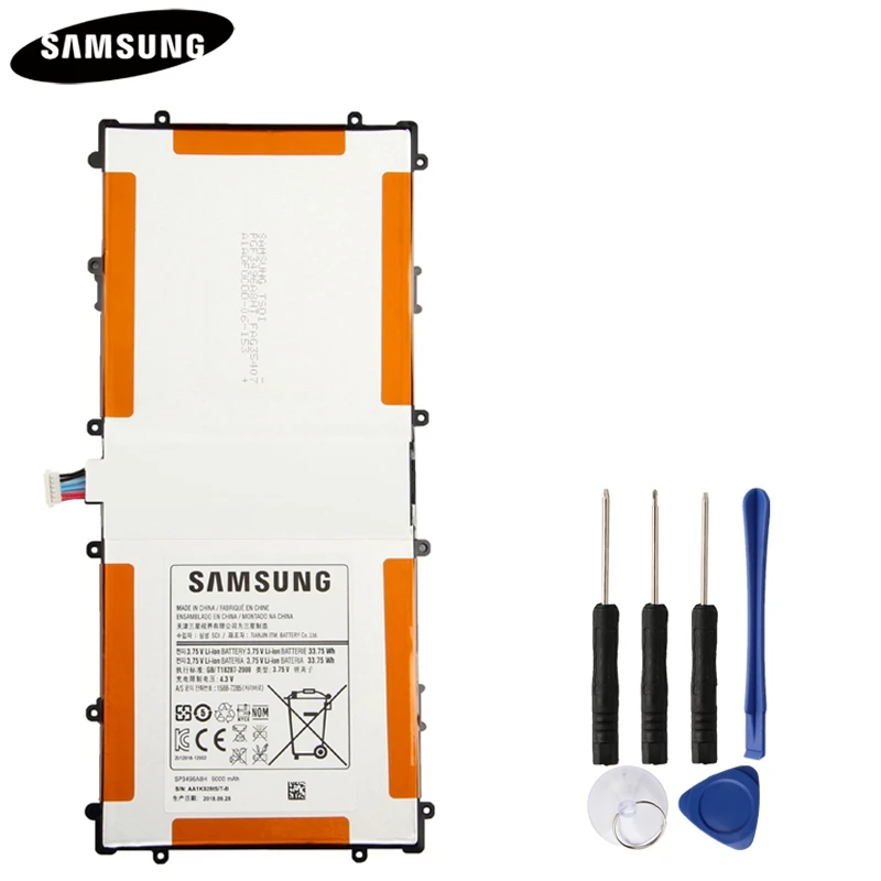 Аккумулятор для планшета SP3496A8H(1S2P) для samsung Google Nexus 10 GT-P8110 SP3496A8H HA32ARB 9000 мАч подлинный аккумулятор