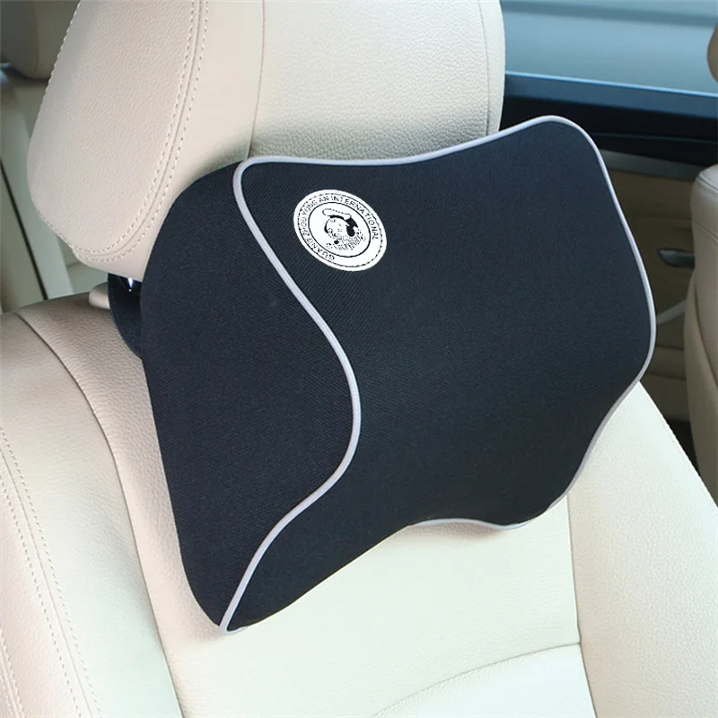 2 pcs Car Neck Pillow Headrest Breathable Head Rest Neck care Shoulder
