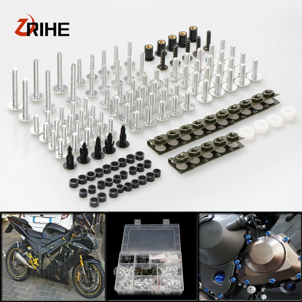 

CNC Universal Motorcycle Accessories Fairing/windshield Bolts Screw set For Yamaha xmax 300 XMAX300 V-MAX 1200 /VMAX 1200 YZF R3