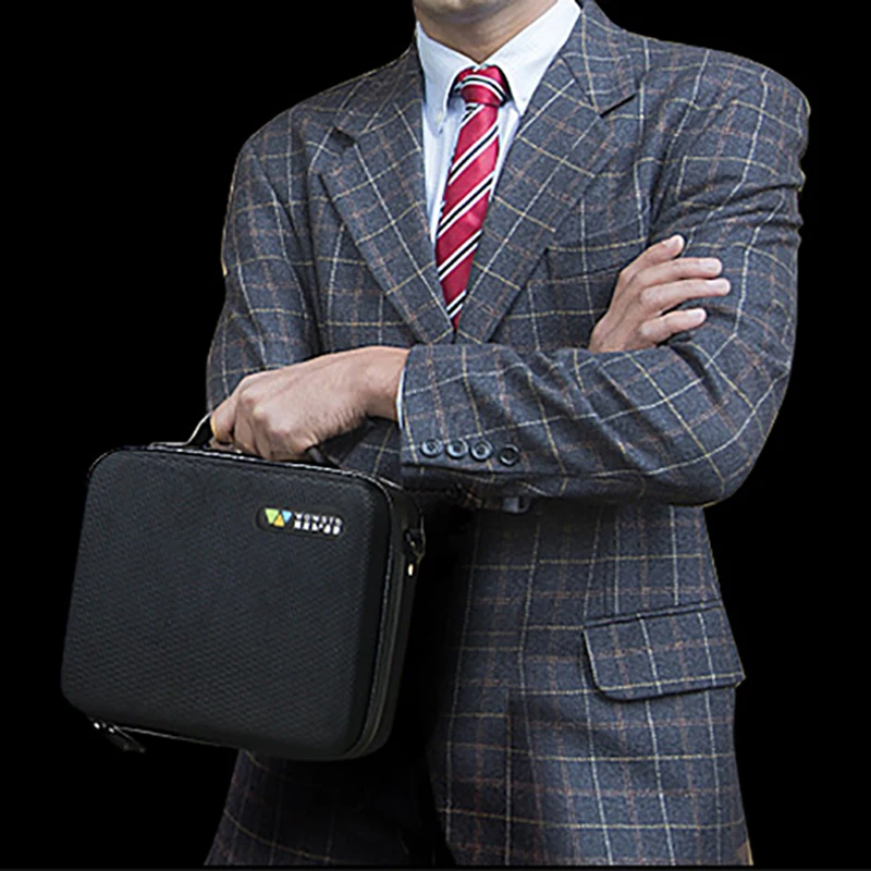 Multi-Function Storage Bag Projector Bag  Waterproof Zipper Bag High-End 1680D Nylon Material Business Storage Bags Accessories