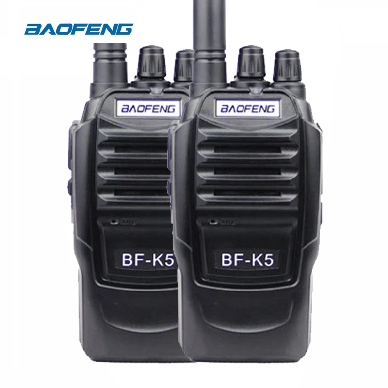 

2PCS Baofeng BF-K5 Portable Two Way Radio Professional FM Transceiver Wireless Walkie Talkie Radio Station for Hunting Hotel