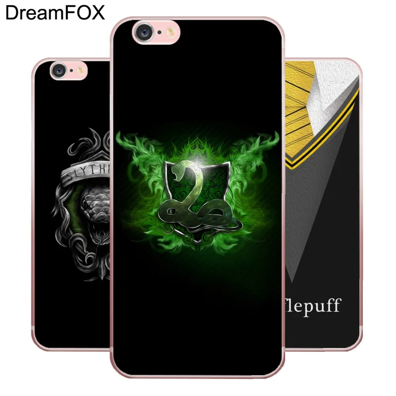 DREAMFOX M289 Slytherin Мягкий ТПУ силиконовый чехол для Apple iPhone X XR XS Max 8 7 6 6S Plus 5 5S SE 5C 4 4S |