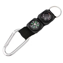 Многофункциональный мини компас термометр Открытый Туризм; кемпинг выживания Аварийный bussola kompas Тактический выживания шестерни