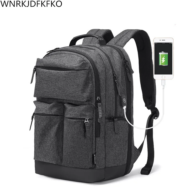 

The New Anti-Theft USB Backpack 15.6-inch Laptop Backpack Men's Large-Capacity Backpack Multi-Function Business Backpack