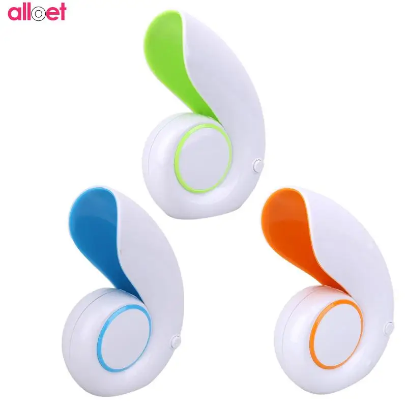 

High quality Mini Portable Air Conditioner Fan Desktop No Leaf Bladeless small fan Handheld Sea Snail USB Fan
