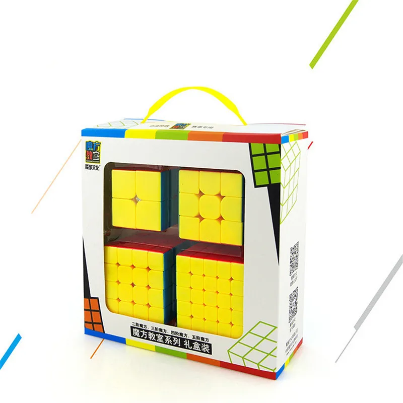 

Original Box Magic Cube Set 2x2x2 3x3x3 4x4x4 5x5x5 Racing Game Professional Magic Cube Puzzle Toy