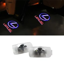 2X Led Welcome Car Door for LEXUS RX300 RX330 RX350 IS250 LX570 is200 is300 ls400 Led