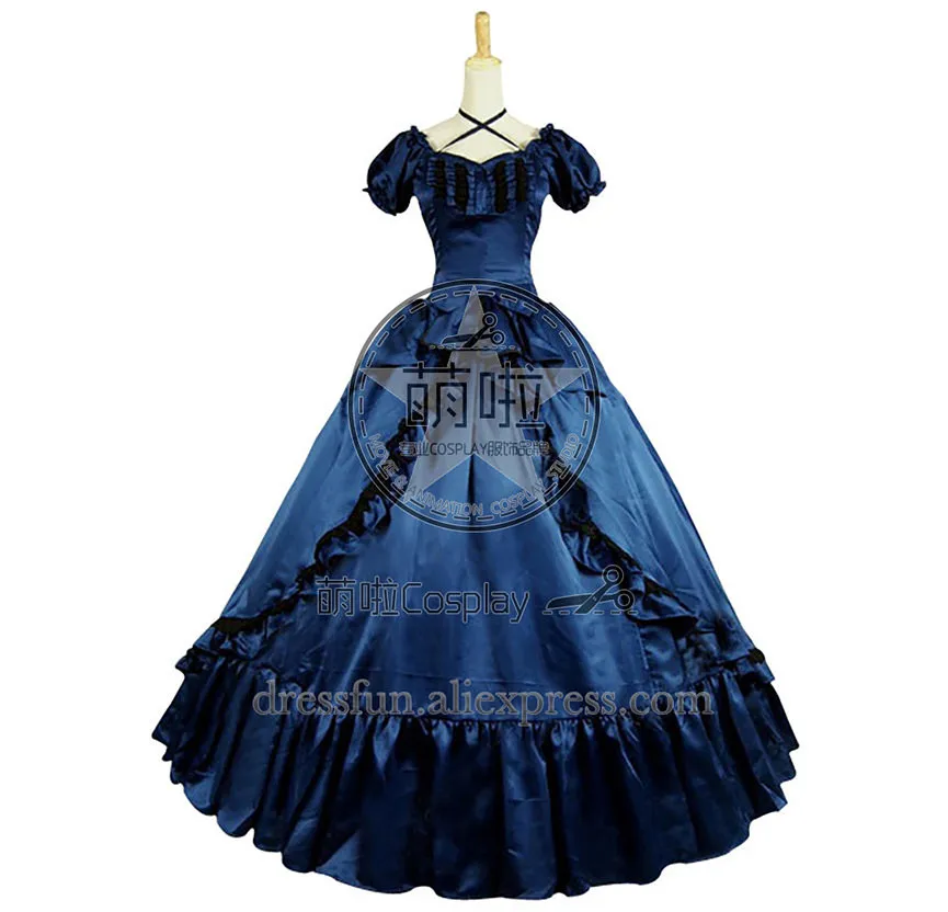 tartan ball gown