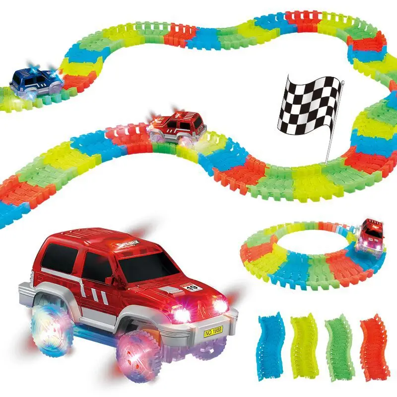 flexi track car set