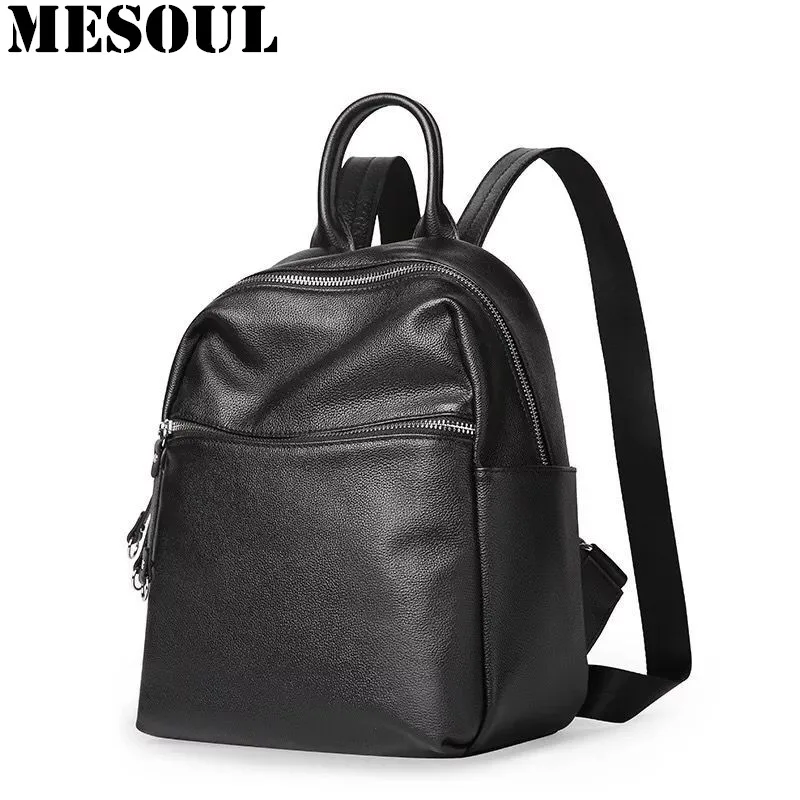 Buy New Arrivals Genuine Leather Backpacks Women
