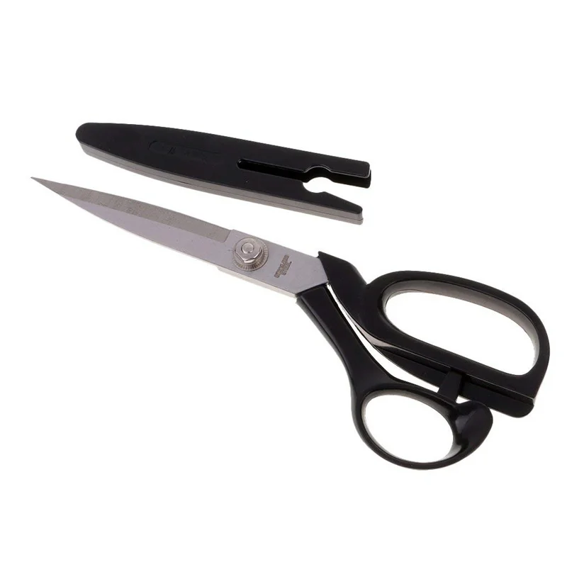 

Professional High Carbon with Cover Stainless Steel Sewing Scissor Tailor Scissors Dressmaking Fabric Shears Craft Thread Cutter