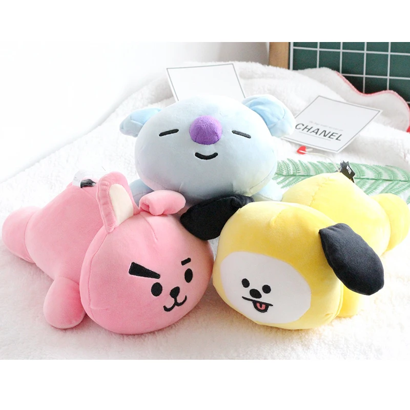 Happy monkey 35 см bts bt21 плюшевые игрушки куклы Новый мягкого плюша милые подушки Подушка-подарок на день рождения игрушка для детей дети взрослые