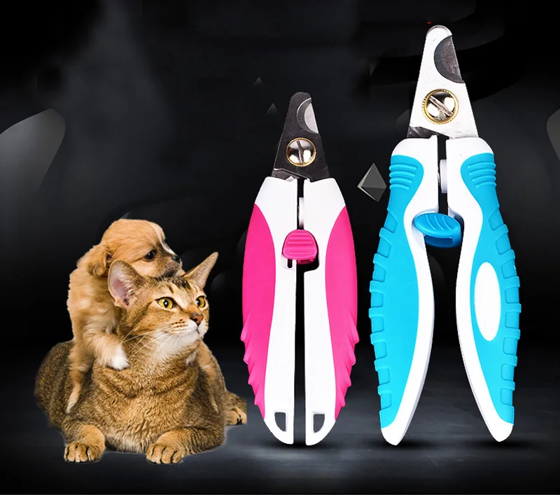 Kimhome собака кошка Nail Clipper Pet Уход за лошадьми Ножницы Профессиональный Нержавеющая сталь ногтей резак животного ножницы для ногтей Товары для домашних животных