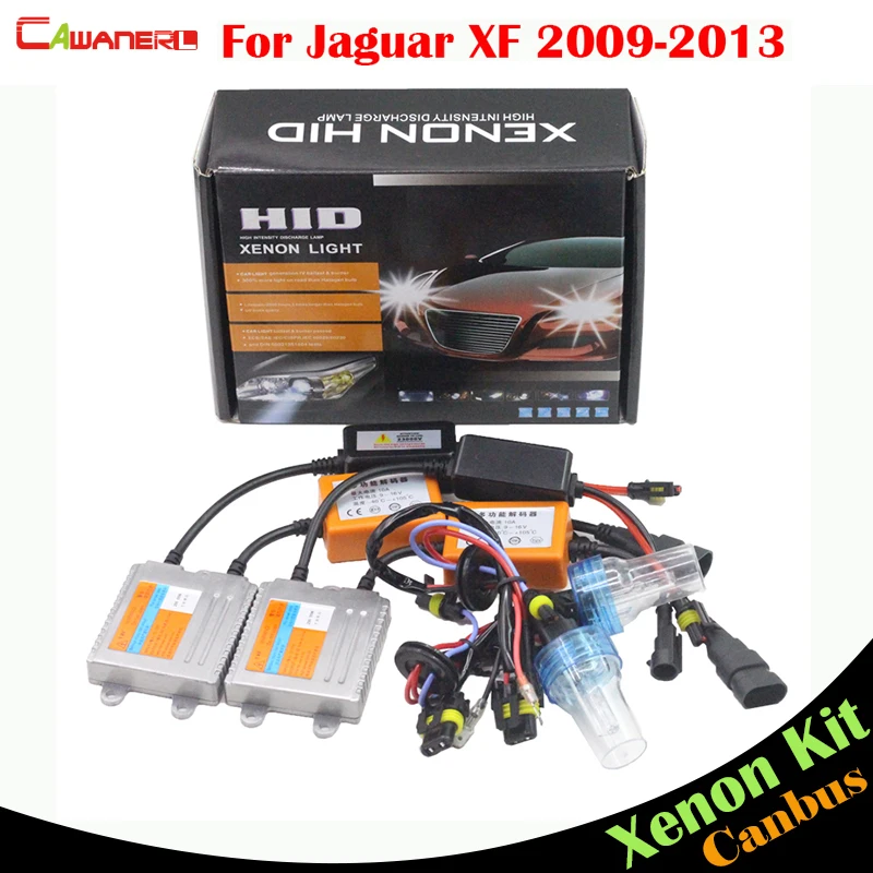 

Cawanerl 55W Auto Error Free HID Xenon Kit AC Canbus Ballast Bulb 3000K-8000K Car Headlight Low Beam For Jaguar XF 2009-2013