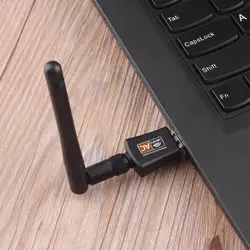 600 Мбит/с двухдиапазонный беспроводной сетевой карты USB 2,0 Wi Fi LAN адаптер с антенной 802.11ac ГГц 2,4 Новое поступление 2017 года