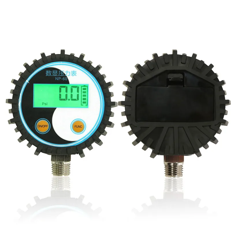 Buy 0 10bar(0145psi) G1/4 Battery Powered Digital Pressure Gauge Pressure