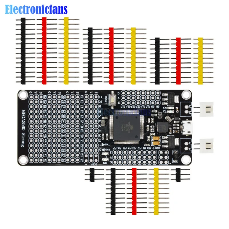 ATmega2560 ATmega16U2 MEGA 2560 MEGA2560 R3 Микроконтроллер плата Micro USB 16 МГц Замена CH340 CH340G для Arduino модуль