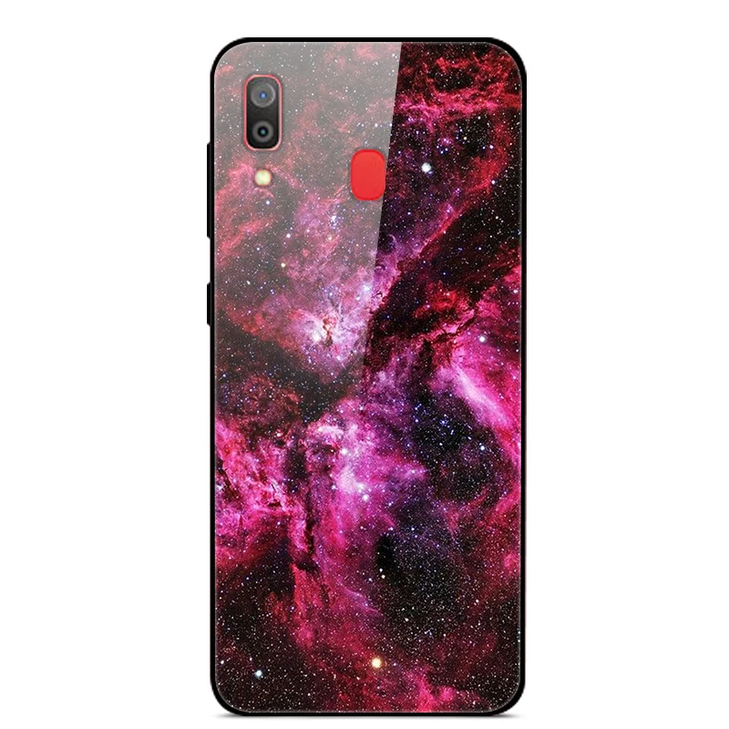 Чехол из закаленного стекла для Coque samsung A30, мягкий бампер, 3D печать, Funda для samsung Galaxy A30 A 30 A20 чехол для телефона