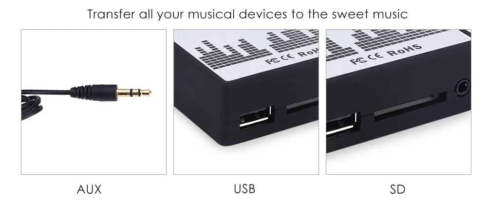 Автомобильный MP3 Интерфейс DC 12 В USB SD данных динамик кабель AUX адаптер 40 PIN аудио цифровой CD чейнджер для BMW