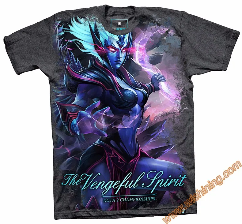 DOTA 2 Vengeful Spirit t-shirt Tee9101 (2)