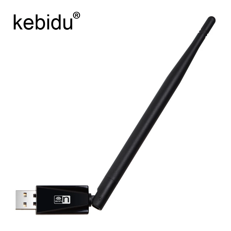Kebidu внешняя 150 Мбит/с 802.11n/g/b сетевая карта с интерфейсом USB портативная беспроводная WiFi LAN Карта 5db антенна адаптер