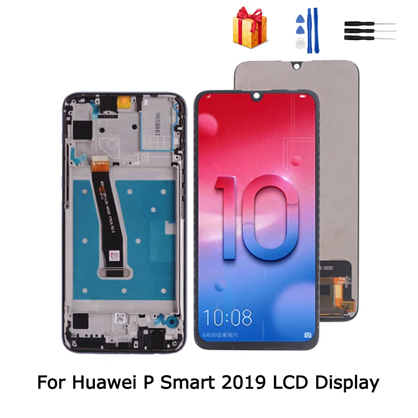 Оригинальный ЖК дисплей для Huawei P Smart 2019 дигитайзер сенсорного экрана в сборе