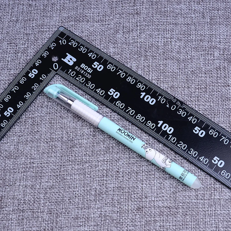 3X Kawaii Милая бегемотик гелевая ручка в стиле мультфильма стираемая школьная офисная поставка студенческие канцелярские принадлежности для письма знак детский подарок 0,38 мм