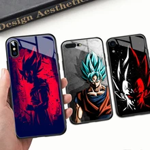 Чехол Finder для iphone XS чехол Dragon Ball Супер Saiyan чехол из закаленного стекла для iphone 6 6S 7 8 plus X XR XS MAX 11 pro max