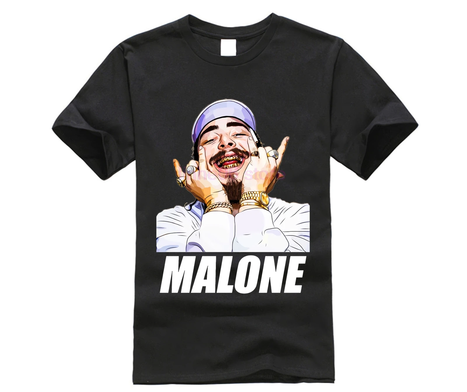 post malone black shirt