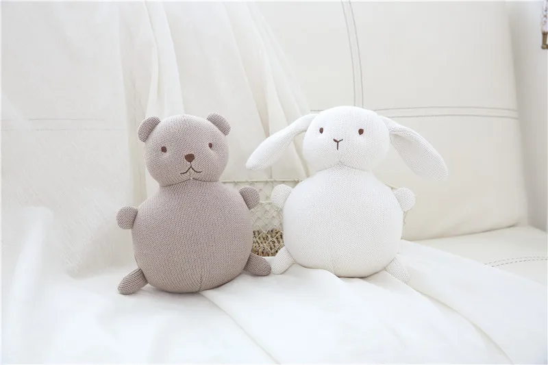 Cute Cartoon Bunny Rabbit Elephant Dog Bear Unicorn Plush Toys Baby Kids Sleeping Appease Dolls Friends Christmas Birthday Gift 18cm (10)