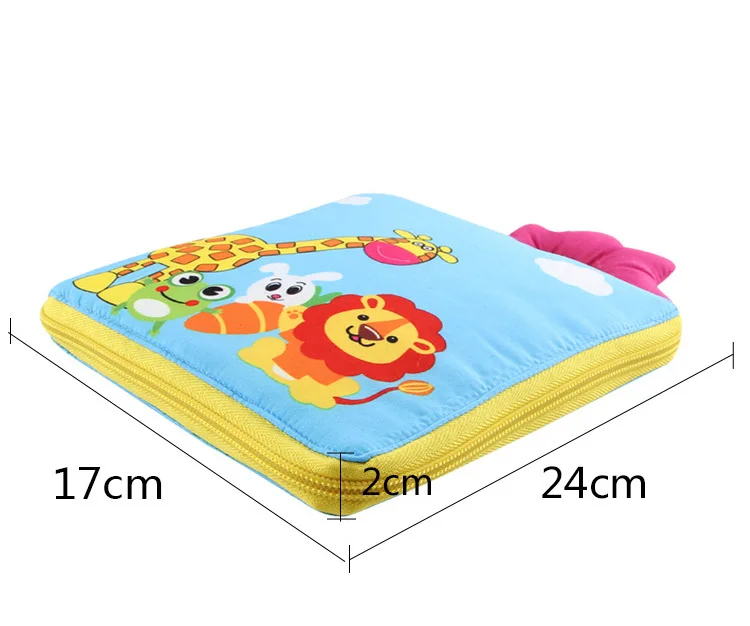 Educational Baby Toys Hot Infant Kids Early Development Cloth Books Learning Education Unfolding Activity Books DS19