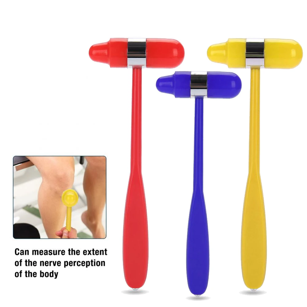New Multifunctional Neurological Reflex Hammer Percussor Knee Jerk