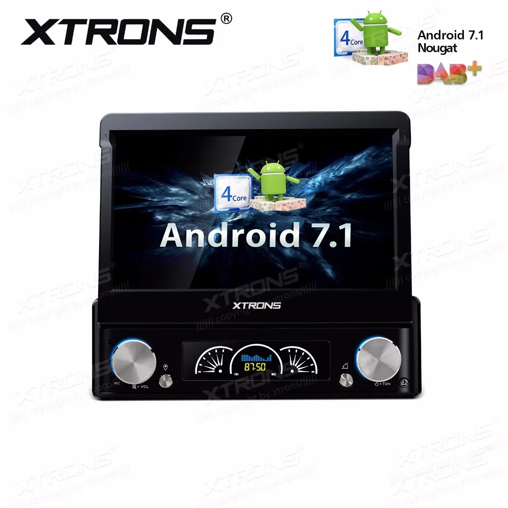 Flash Deal 7" Detachable Panel Design Quad Core Android 7.1 Nougat OS 1 Din Car DVD Single Din Car Multimedia One Din Car Radio 2