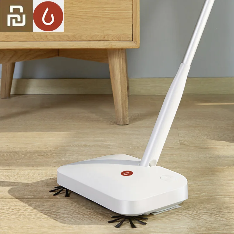 

Xiaomi Mijia Yijie Wireless Handheld Sweeper Intelligent Sweeping Machine Floor Cleaner with 30pcs Replacement Non-Woven Fabric