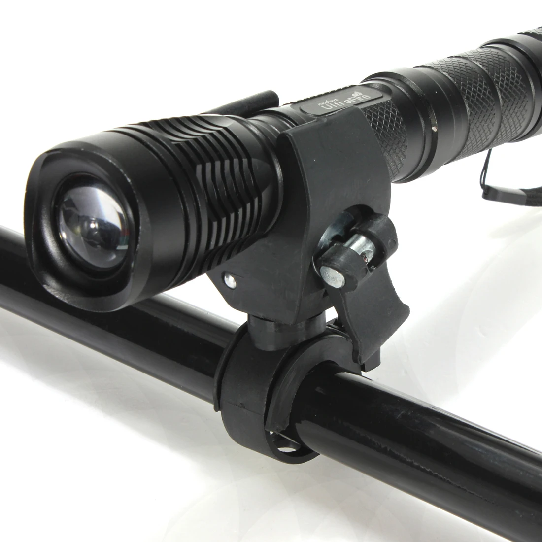 Jiguoor Universal Adjustable Flashlight Front Light Mount Clip Holder