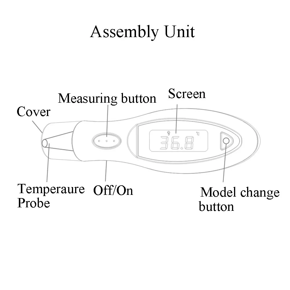 Детские термометр лоб термометр Инфракрасный измерительный Температурное устройство термометр уха для ребенка