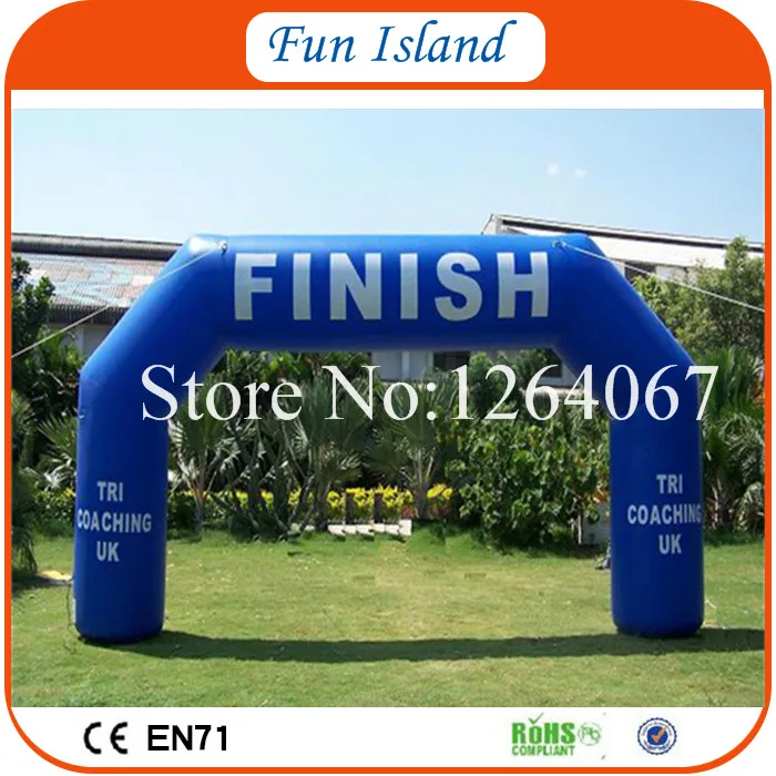 

Free Shipping Inflatable Finish Arch Custom Colorful Design Promotional Inflatable Arch Door for Sale