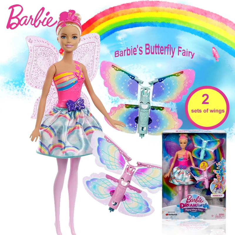 juguete barbie mariposa