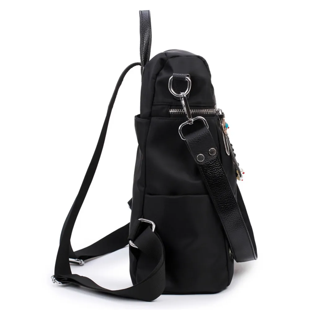 Модный женский нейлоновый рюкзак, школьные сумки для девочек-подростков, вышивка стрекозы, практичный функциональный рюкзак для путешествий, женский рюкзак