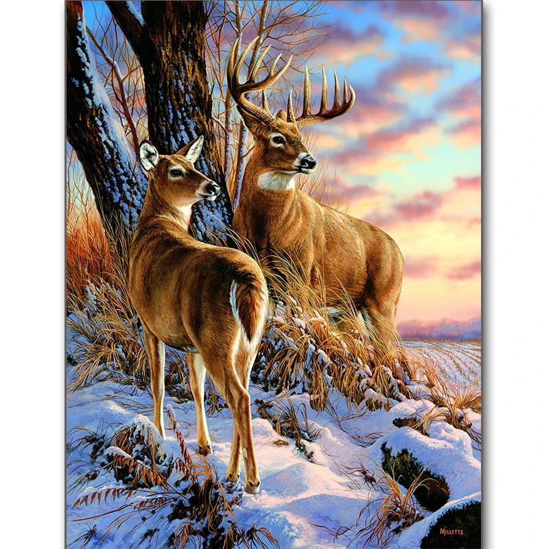 Diamond Painting Deer DIY 5D Diamond Embroidery Mosaic Animals