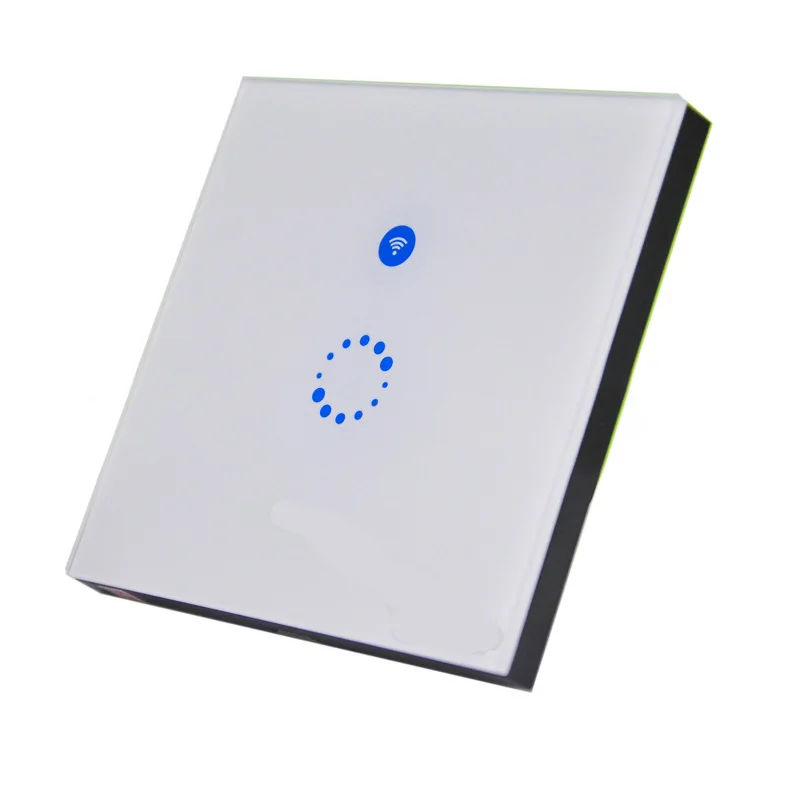 

1 Gang 1 Way Wifi Wall Touch Switch Wireless Remote Light Relay App Control Work With Alexa Google Home Smart Switch EU US #