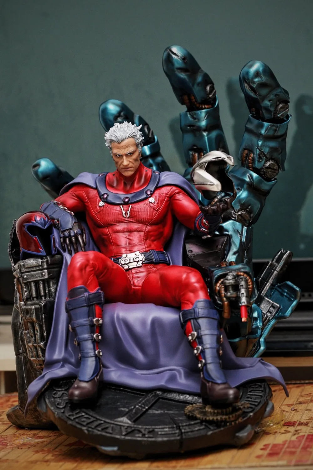 Новая коллекция Worth 1/4 Scale X men Смола Magneto статуя Recast высокое качество|Игровые