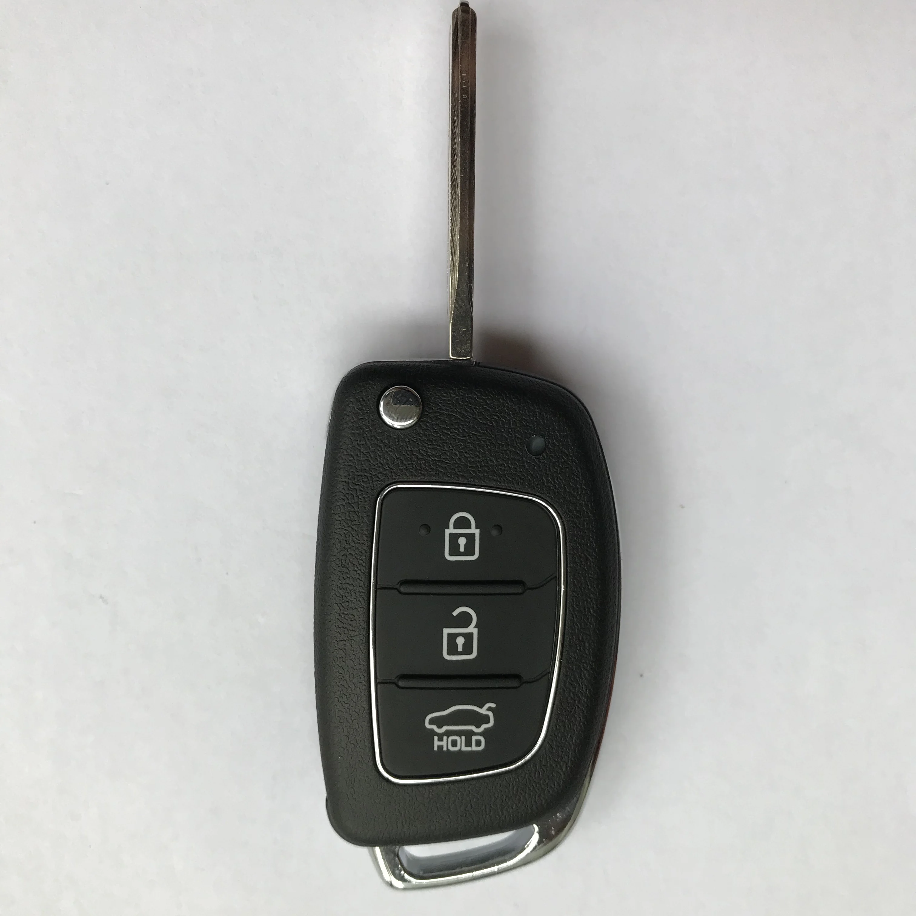 

3 Buttons FSK 434 Mhz Flip Remote Key With 4D60 Chip for Hyundai Santa Fe IX45 2013 ~ 2015