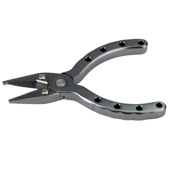 

SEWS-Mini Portable Aluminum Alloy Fishing Pliers Outdoor Fishing Tackle Tool