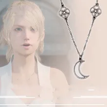 Final Fantasy XV Lunafreya ожерелье принцессы звезда лунные подвески Рождественский подарок ремни подарок реквизит Прямая поставка